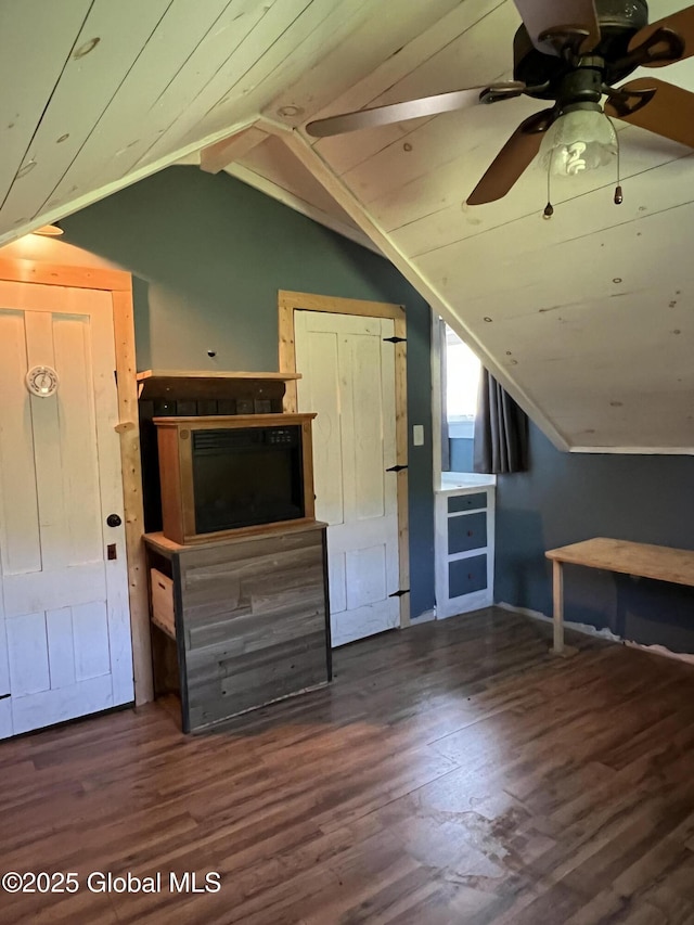 16603 State Route 22, Putnam, NY 12861 - bonus room with vaulted ceiling, wood finished floors, ceiling fan, and baseboards