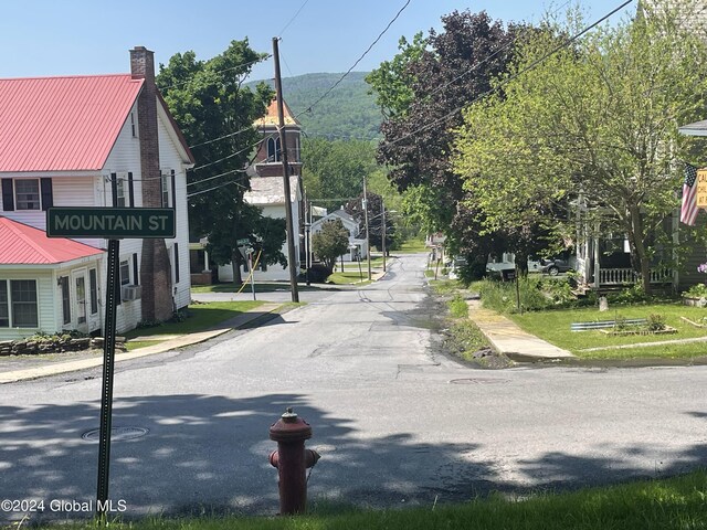 view of road