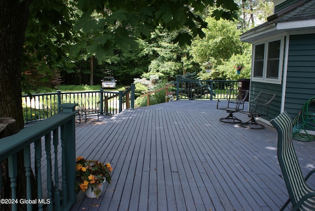 view of deck