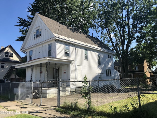 view of front of house with a porch