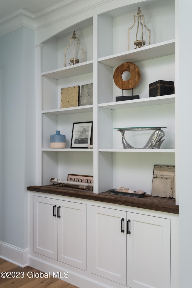 room details with wood-type flooring