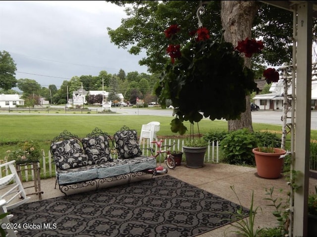 view of patio