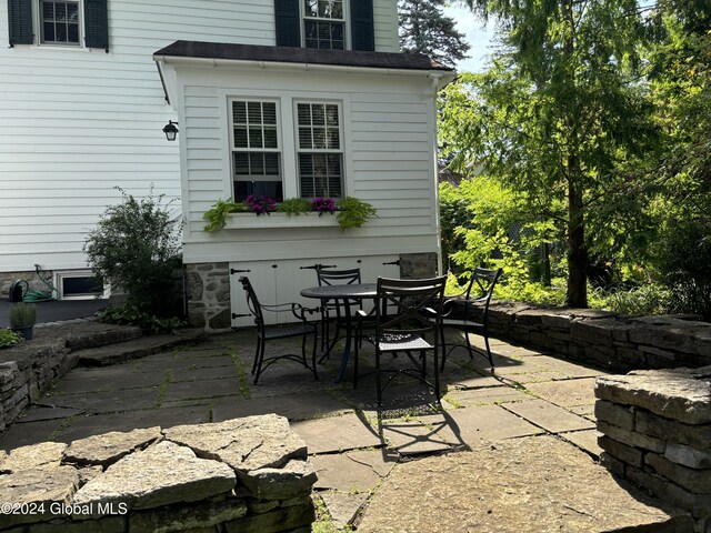 113 S William St, Johnstown, NY 12095 - view of patio with outdoor dining space