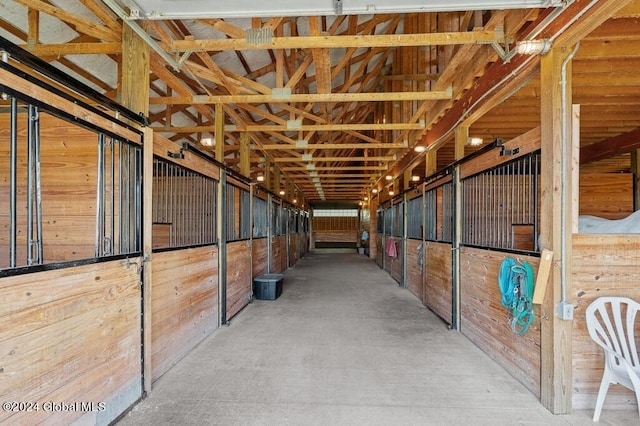 view of stable