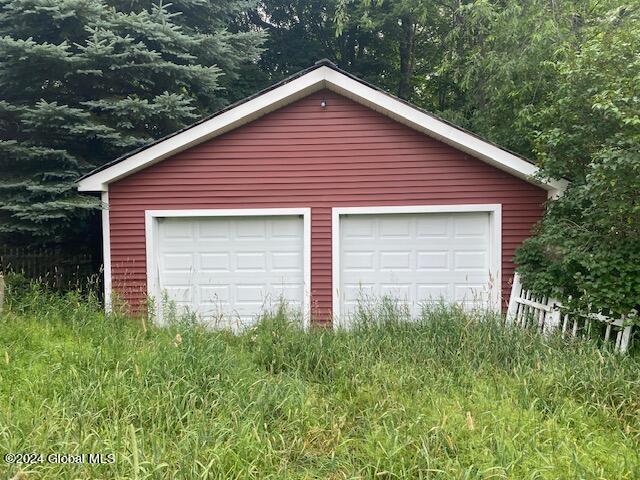 302 Edwards Hill Rd, Johnsburg, NY 12811 - view of garage