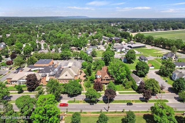 aerial view