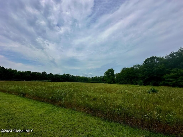 view of landscape with a rural view