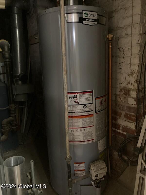 utilities with gas water heater