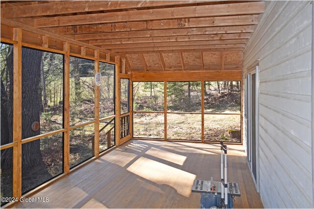 67 Adams Ln, Schroon, NY 12870 - unfurnished sunroom with plenty of natural light