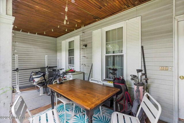 107-109 Lake Ave, Saratoga Springs, Inside, NY 12866 - view of patio / terrace featuring a porch
