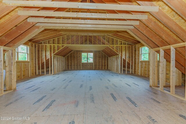 189 Flood Rd, Westerlo, NY 12193 - view of unfinished attic