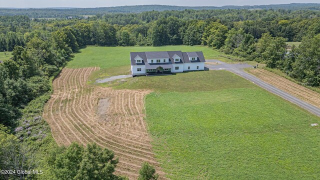 189 Flood Rd, Westerlo, NY 12193 - birds eye view of property featuring a rural view