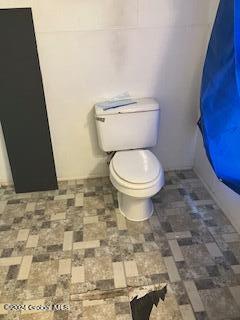 bathroom featuring toilet