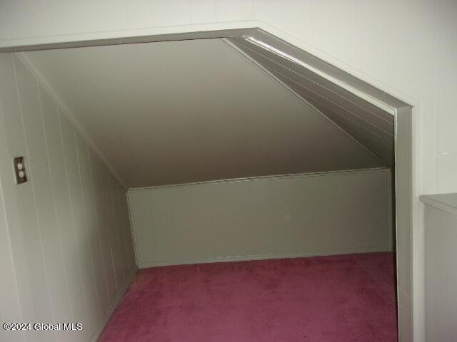 2119 Broadway, Schenectady, NY 12306 - additional living space with carpet and lofted ceiling