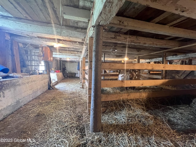 view of stable