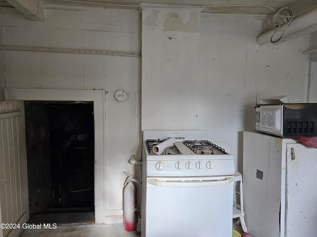 view of laundry room