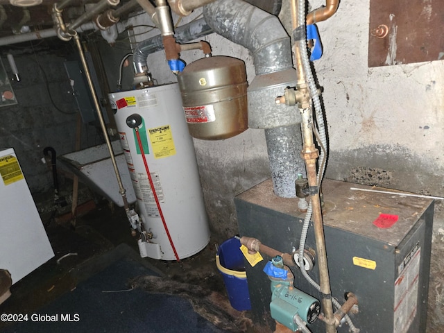 utilities with water heater