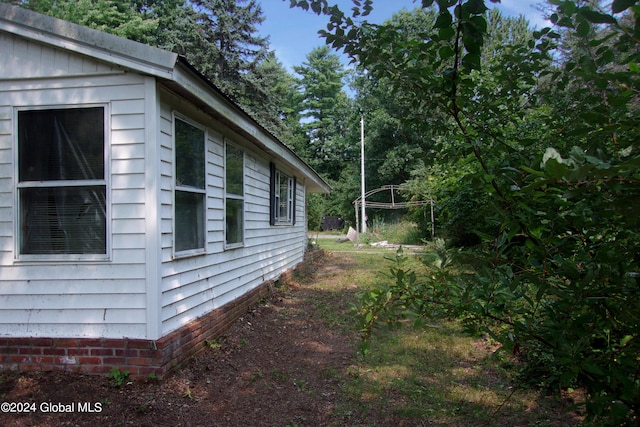 view of property exterior