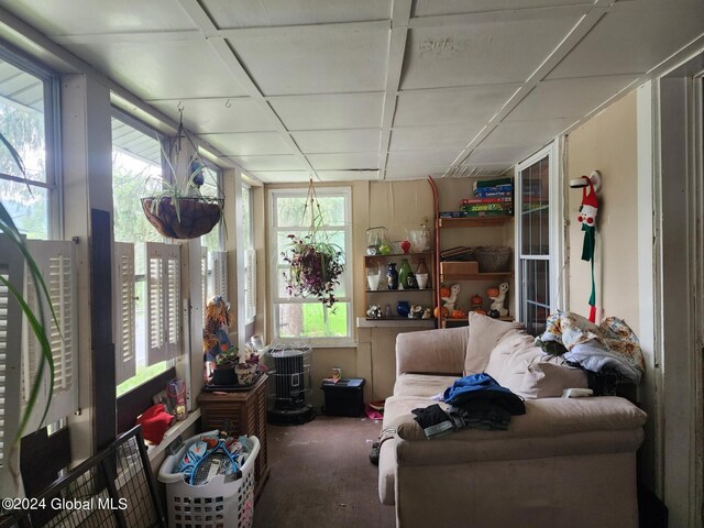 sunroom with a wealth of natural light