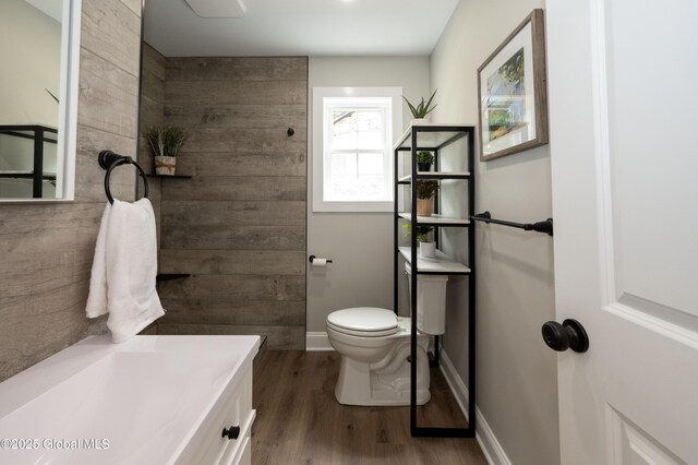 26 N 2nd Ave, Broadalbin, NY 12025 - bathroom featuring wood finished floors and vanity