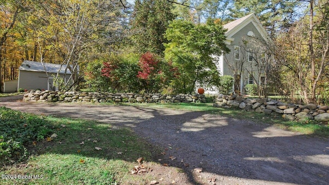 view of yard