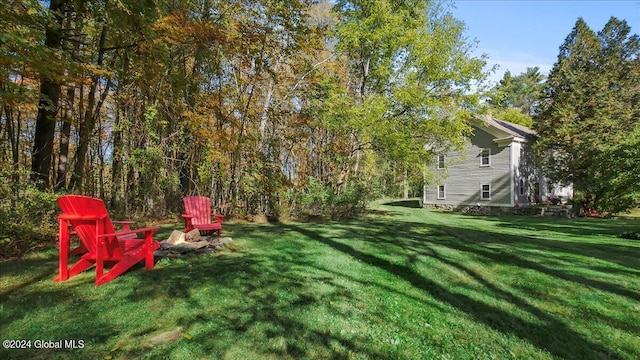 view of yard