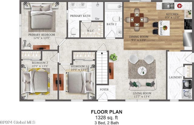 view of layout