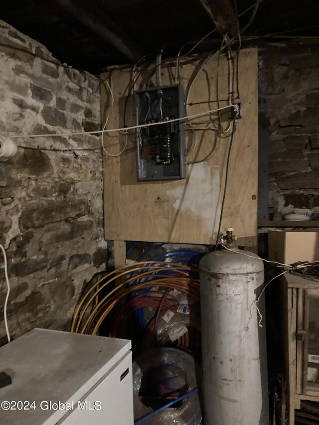 utilities with electric panel