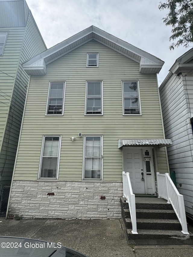 view of back of property