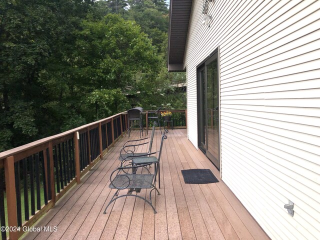 view of deck