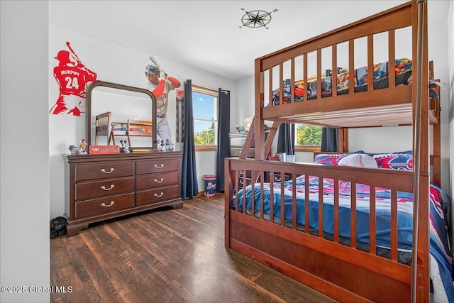50 Whipple Way, Altamont, NY 12009 - bedroom featuring multiple windows and dark wood-style flooring