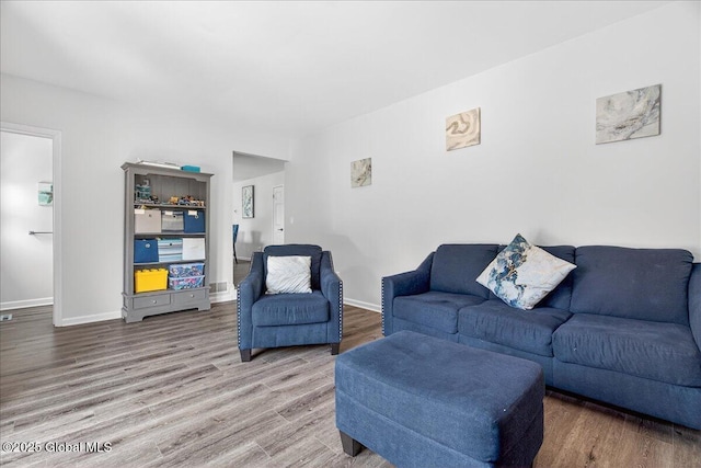 50 Whipple Way, Altamont, NY 12009 - living area with wood finished floors and baseboards