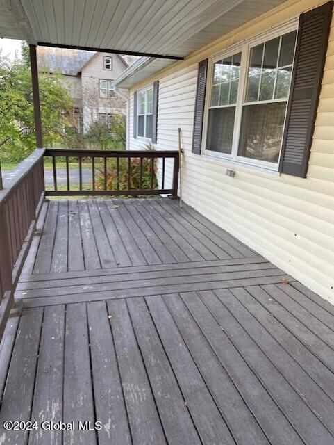 view of deck