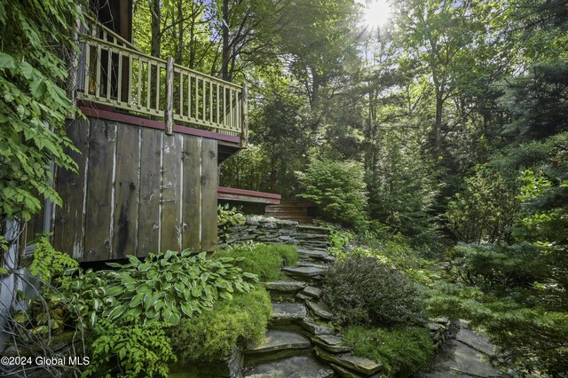135 Sparrowhawk Lake Rd, Maryland, NY 12155 - view of yard