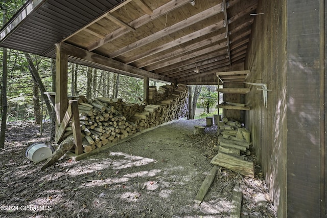 135 Sparrowhawk Lake Rd, Maryland, NY 12155 - misc room with lofted ceiling