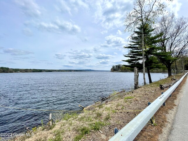 view of water feature