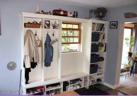 view of mudroom