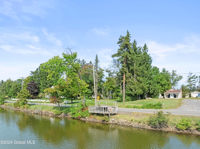 property view of water