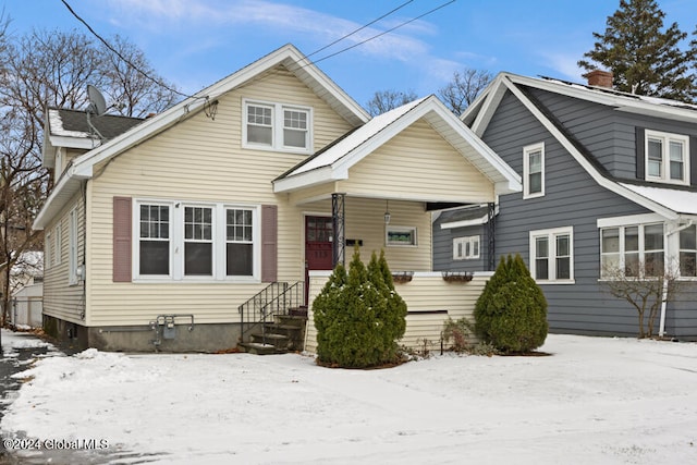 view of bungalow-style house