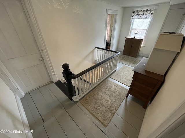 view of stairs