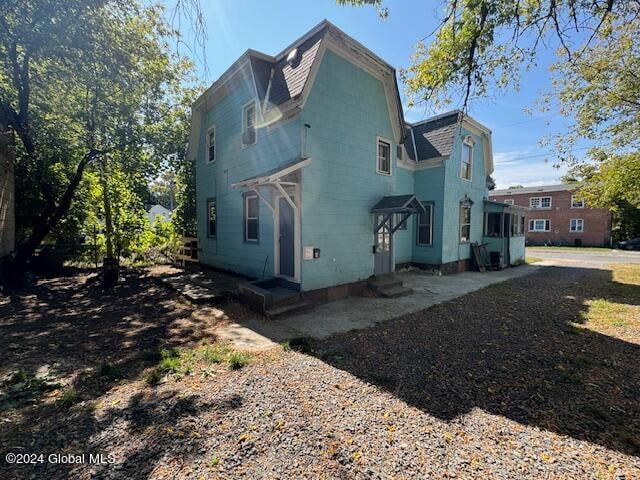 view of rear view of property