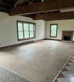 L42.2 Gabryszewski Rd, Saint Johnsville, NY 13452 - unfurnished living room with a fireplace