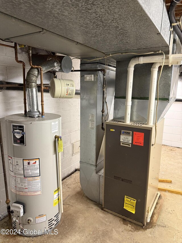 25 Kling Ter, Voorheesville, NY 12186 - utilities with water heater