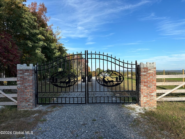 view of gate