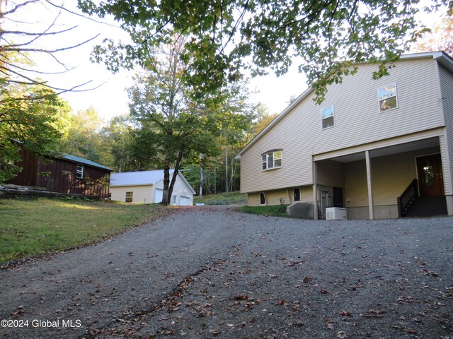 view of road