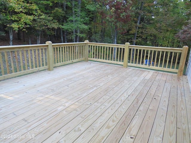 view of deck