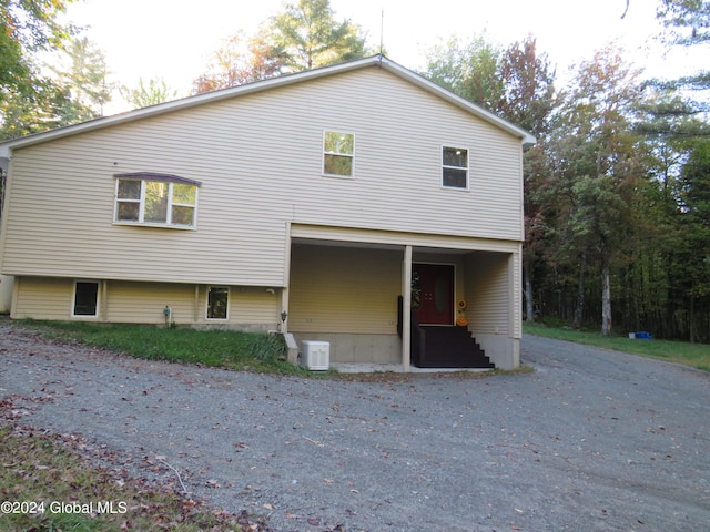 view of front of house