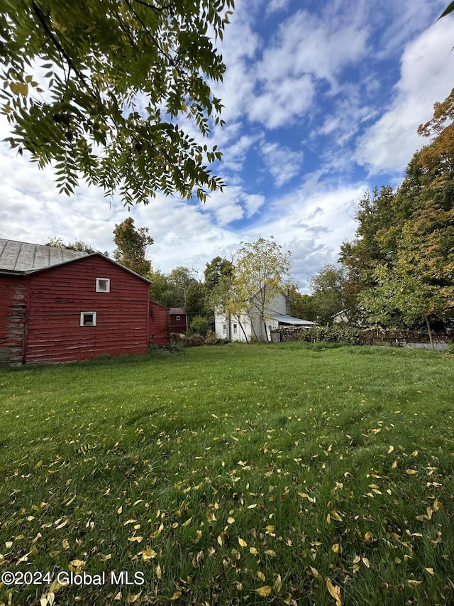 view of yard