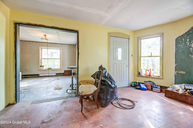 view of foyer entrance