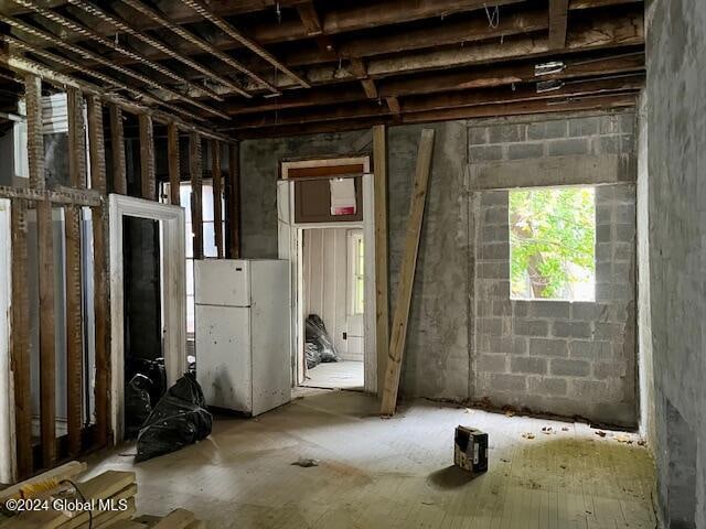 miscellaneous room featuring plenty of natural light